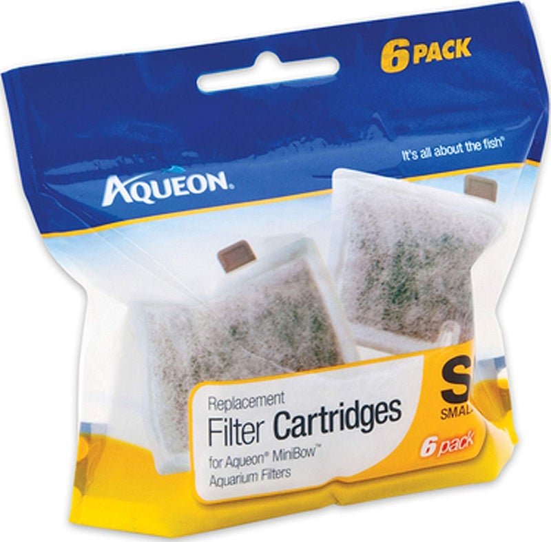 Aqueon Filter Cartridge, Small, 24-Pack (4 Packages with 6 Filters each) - Image 1